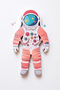 Astronaut space toy representation.