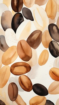 Coffee beans pebble nut backgrounds.