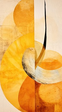 Pumpkin abstract painting text.