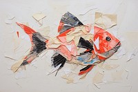 Fish art painting animal.