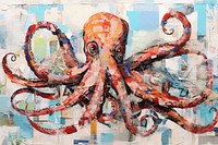 Octopus art animal invertebrate.