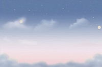 Painting of night sky border backgrounds astronomy outdoors.