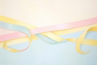 Painting of Ribbon border backgrounds ribbon appliance.