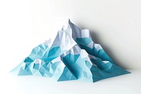 Mountian paper origami art.
