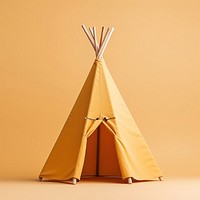 Teepee architecture camping tent.