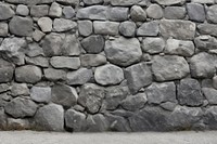 Stone wall texture architecture backgrounds rubble.