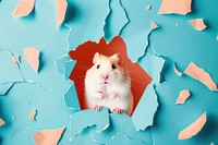 Hamster rat mammal rodent.