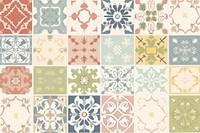 Pastel background tiles pattern backgrounds art.