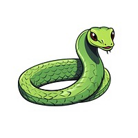 Snake reptile cartoon drawing.