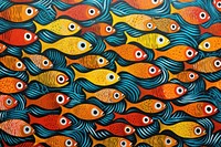 Fish pattern backgrounds art.