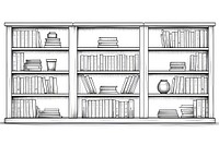 Bookshelve publication bookshelf furniture.