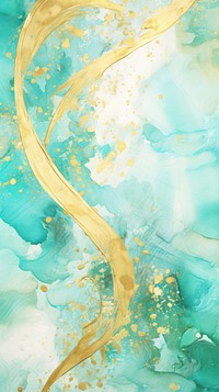Turquiose music abstract shape turquoise painting pattern.