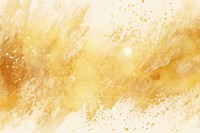 Watercolor gold background gold dust glitter cream.