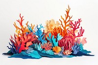 Coral reef nature sea art.