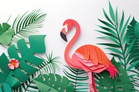 Flamingo bird art creativity.