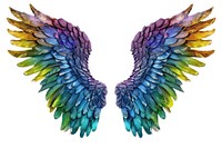 Angel wings bird lightweight accessories.