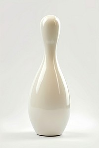Bowling pin white white background simplicity.