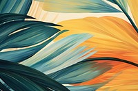 Palm leaf backgrounds abstract painting.