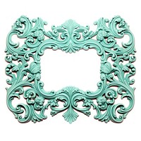Turquoise cute pattern white background architecture.
