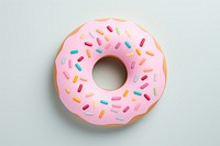 Donut sprinkles food confectionery.