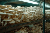 Mushroom cultivation factory fungus agaricaceae medication.