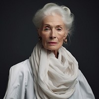 A old woman portrait adult photo.