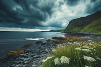 Giant causeway landscape outdoors nature.