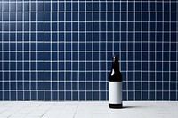 Bottle wall architecture tile.