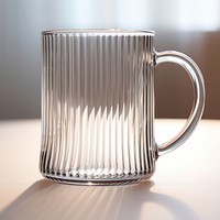 Borosilicate mug glass drink cup.