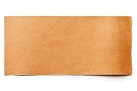 Kraft paper adhesive strip backgrounds white background rectangle.