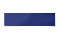Piece of neon-navy paper adhesive strip white background accessories simplicity.