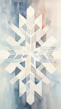 Snow flake snowflake abstract shape.