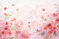 Field of rose painting backgrounds pattern.