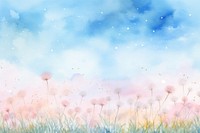 Sky backgrounds outdoors painting.
