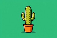 Cactus plant houseplant flowerpot.
