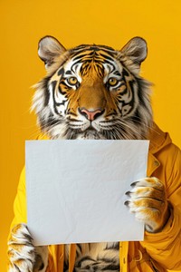 Animal tiger wildlife portrait.