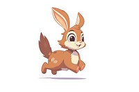 Hare cartoon style animal drawing mammal.