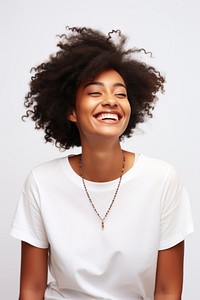 Smile happiness necklace laughing.