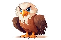 Animal cartoon eagle bird.