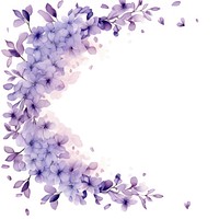 Lavender petals border flower purple lilac.