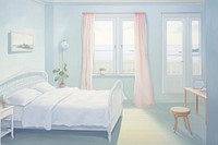 Bedroom bedroom furniture painting.