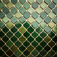 Tiles green gold pattern backgrounds repetition blackboard.