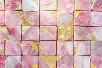 Tiles pink gold pattern backgrounds repetition textured.