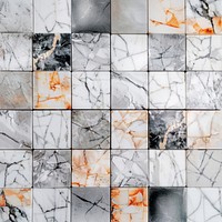 Tiles square pattern backgrounds marble floor.