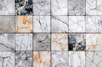 Tiles square pattern backgrounds marble floor.