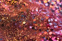 Rose gold glitter backgrounds confetti.