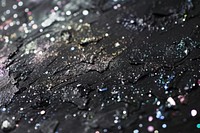 Black and silver glitter backgrounds textured abstract.