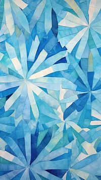 Blue snowflake abstract shape backgrounds.