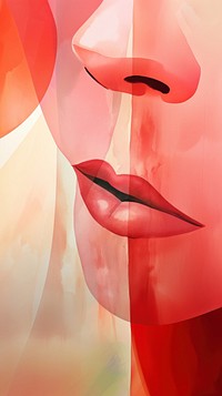 Lipstick watercolor abstract adult backgrounds.