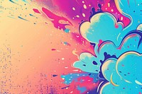 Comic boom effect art backgrounds abstract.